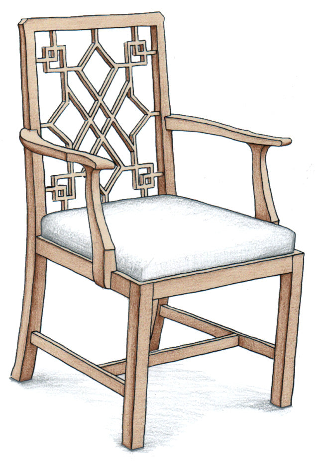 Chinese Chippendale Chair - FWeixlerCo